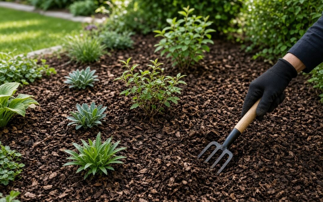 Rindenmulch-Ratgeber: Wann, wie dick und für welche Pflanzen