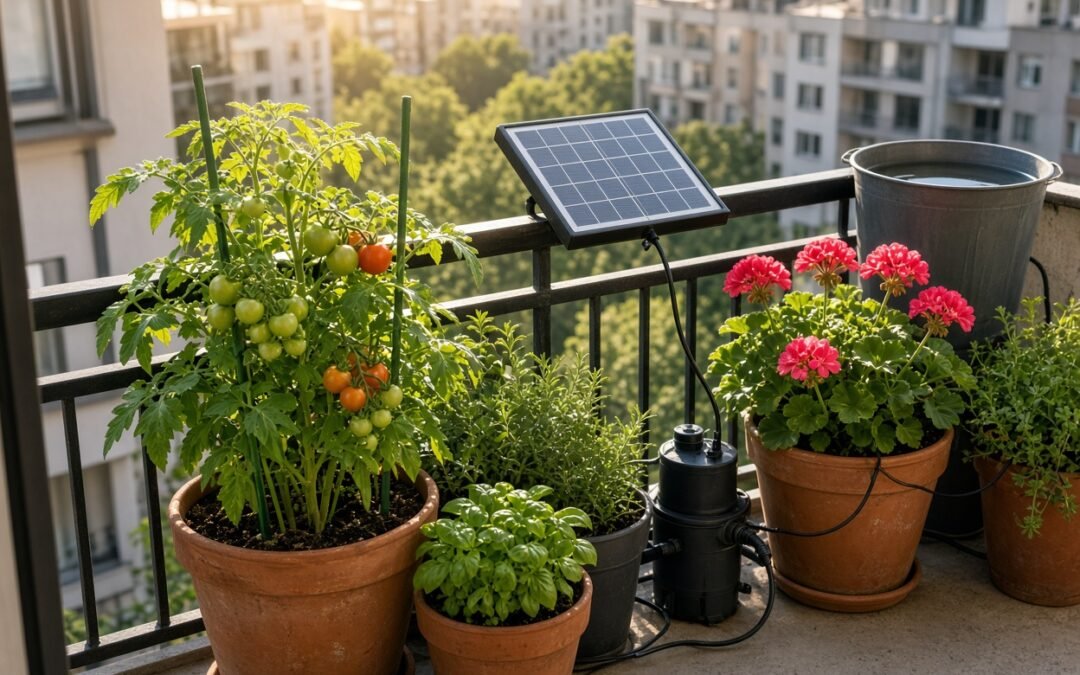 Solar-Bewässerung-Ratgeber: autark gießen auf Balkon, Hochbeet und im Urlaub